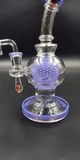 8" Genie Sphere in a Sphere Dab Rig - Avernic Smoke Shop