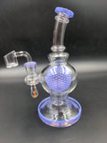 8" Genie Sphere in a Sphere Dab Rig - Avernic Smoke Shop