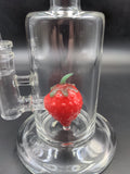 9" Genie Strawberry Dab Rig - Avernic Smoke Shop