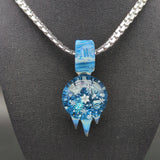 Chaka Glass Blizzard Pendant with Blizzi Bead - Avernic Smoke Shop