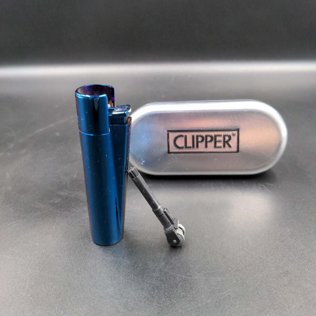 Clipper Full Metal Ice Lighter With Case – Avernic Smoke Shop