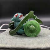 Custom Plant Monster Bowl Slide 18mm - Avernic Smoke Shop