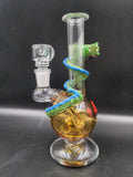 Empire Glassworks Mini Rig - Dragon Sphere - Avernic Smoke Shop