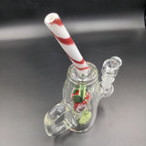 Empire Glassworks Water Pipe - Icy Strawberry Cucumber Detox - Avernic Smoke Shop