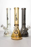 Genie 14" Metallic 9 mm glass beaker bong - Avernic Smoke Shop