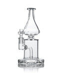 GRAV Helix™ Clear Straight Base W/ Fixed Downstem Water Pipe - Avernic Smoke Shop