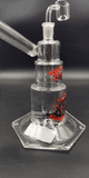 Gun's N' Roses-"Appetite For Destruction"-10"-Hex Base-Dab Rig - Avernic Smoke Shop