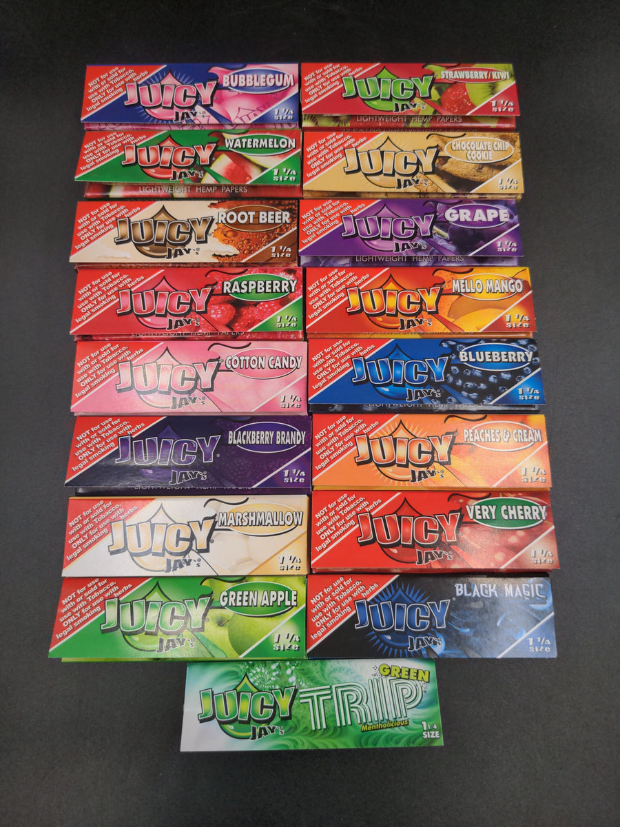 flavored cigarette papers Juicy Jay's Big Size Rolls Rolling Myxed Up Creations | Glass Pipes | Vaporizers | E-Cigs | Detox 24-Pack Juicy Jay's 1