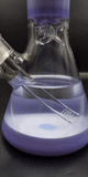 MAV 18" Purple California Retro Full Color Beaker Bong - Avernic Smoke Shop