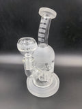 Milky Way Glass "Bee Hive" 8" Bubbler - Avernic Smoke Shop