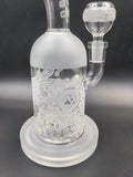 Milky Way Glass "Bee Hive" 8" Bubbler - Avernic Smoke Shop