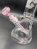 Milky Way Glass "Coat of Arms" Beaker - Avernic Smoke Shop
