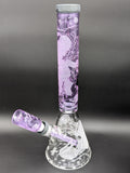 Milky Way Glass - Hotbox Koala Puffs Beaker - Avernic Smoke Shop