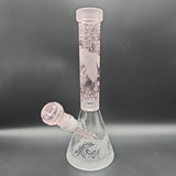 Milky Way Glass Mini Bee Hive 11" Beaker - Avernic Smoke Shop