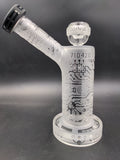 Milky Way Glass Onyx Core Bubbler - Avernic Smoke Shop