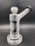 Milky Way Glass Onyx Core Bubbler - Avernic Smoke Shop