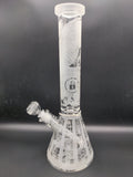 Milky Way Glass "Phoenix Prism" Beaker - Avernic Smoke Shop