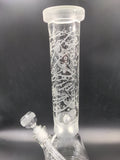 Milky Way Glass "Space Odyssey" 14" Beaker - Avernic Smoke Shop