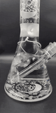 Milky Way Glass "Space Odyssey" 14" Beaker - Avernic Smoke Shop