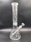 Milky Way Glass "Space Odyssey" 14" Beaker - Avernic Smoke Shop