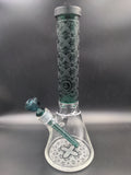 Milky Way Glass "X-Morphic" Beaker - Avernic Smoke Shop