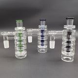 Phoenix Ribbed Ash Catcher with Perc 18mm 90° - Avernic Smoke Shop