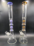 Pulsar Dual Jellyfish Perc Beaker | 18.5" | 14mm - Avernic Smoke Shop