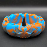 Pumpkin Silicone Ashtray w/ Poker - Avernic Smoke Shop