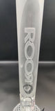 RooR 18" 5mm Sand Blasted Straight Tube - Avernic Smoke Shop