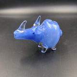 Standing Rhino Glass Hand Pipe - Avernic Smoke Shop