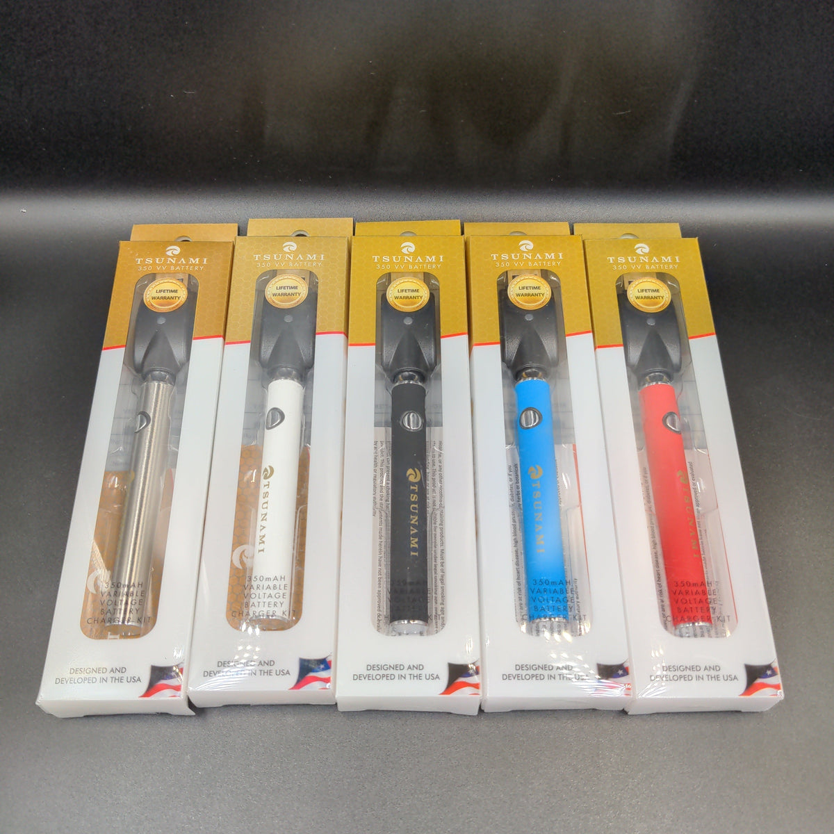 Tsunami 350 mAH VV Slim Battery Kit Avernic Smoke Shop Tsunami 350 mAH VV Slim Battery Kit Avernic Smoke Shop