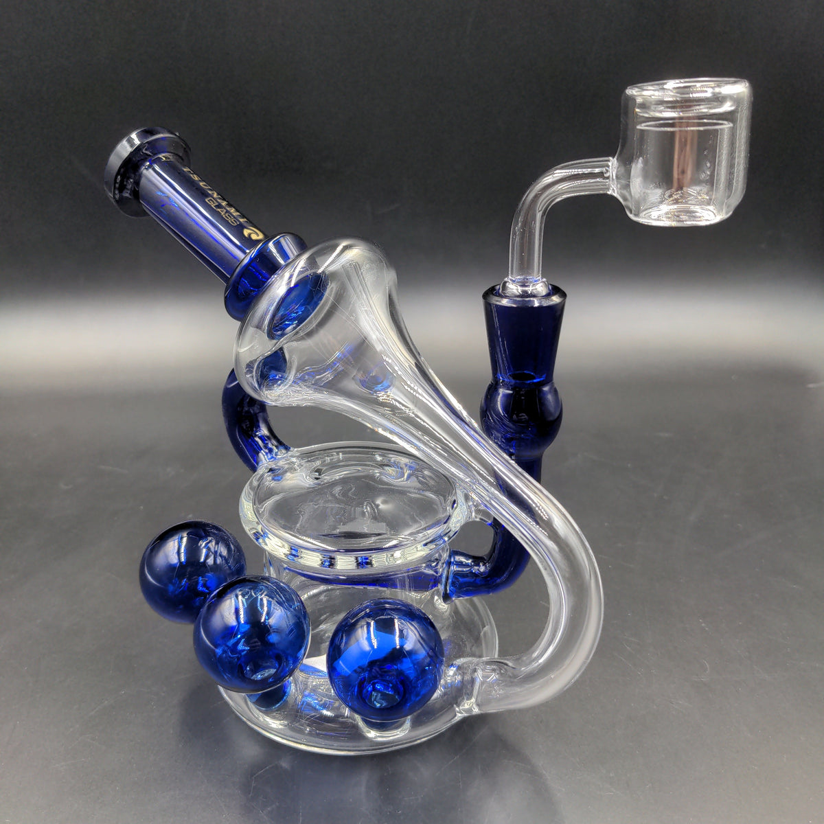 Tsunami Concentrate Rig Inline Percolator 7″ – Avernic Smoke Shop