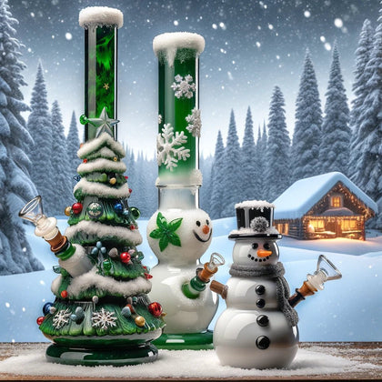 Christmas Bongs and Holiday Smoking Accessories - Avernic Smoke Shop