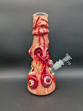 10" 3D Melting Eyes Beaker Bong-Avernic Smoke Shop
