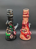 10" 3D Melting Eyes Beaker Bong-Avernic Smoke Shop