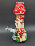 10" 3D Mushroom Tower Beaker Bong
