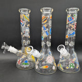 10" Astronaut In Space Beaker Bong
