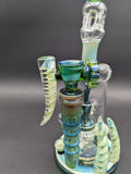 10" Enchanted Land Glass Water Pipe