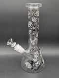 10" Glow in the Dark Designer Beaker Bong-Avernic Smoke Shop