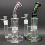 10" Mini Matrix Dome Bent Neck Bong-Avernic Smoke Shop