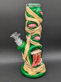 10" Mummified Monster 3D Straight Tube Bong-Avernic Smoke Shop