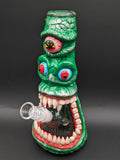 10" Third Eye 3D Monster Mouth Bong