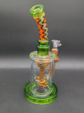 10" Worked Glass Incycler Bong-Avernic Smoke Shop