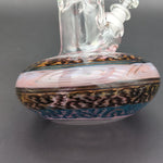 10.5" HVY Glass Worked Wide Base Beaker - Avernic Smoke Shop