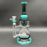 10.5" Multi Color Incycler Bong