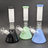 11" Milky Color Beaker w/ Tree Perc