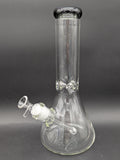 12" Color Lip Beaker Bong 9mm Thick-Avernic Smoke Shop