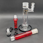 12" Phoenix Glycerin Matrix Sidecar Bubbler-Avernic Smoke Shop