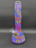 14" 3D Glow in the Dark 420 Bong-Avernic Smoke Shop
