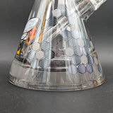 14" Bee Beaker Bongs 9mm Thick-Avernic Smoke Shop